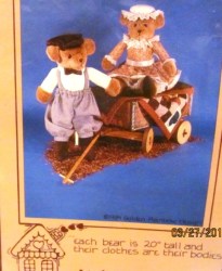 1984 20'' FURRY GERT, KERMIT BEARSTREIM BEARS PATTERN